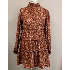Blush Animal Print Dress